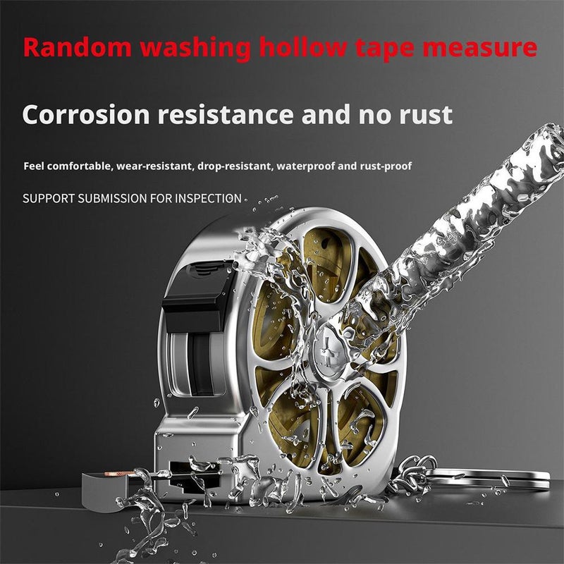 Retractable Tape Measure 2m (6.5ft) Retractable Measure Ruler Handy Measurement Tape for Construction Household Woodworking - Image 5